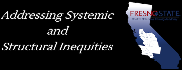 Addressing Systematic and Structural Inequities video title