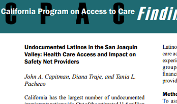 California Program on Access to Care 