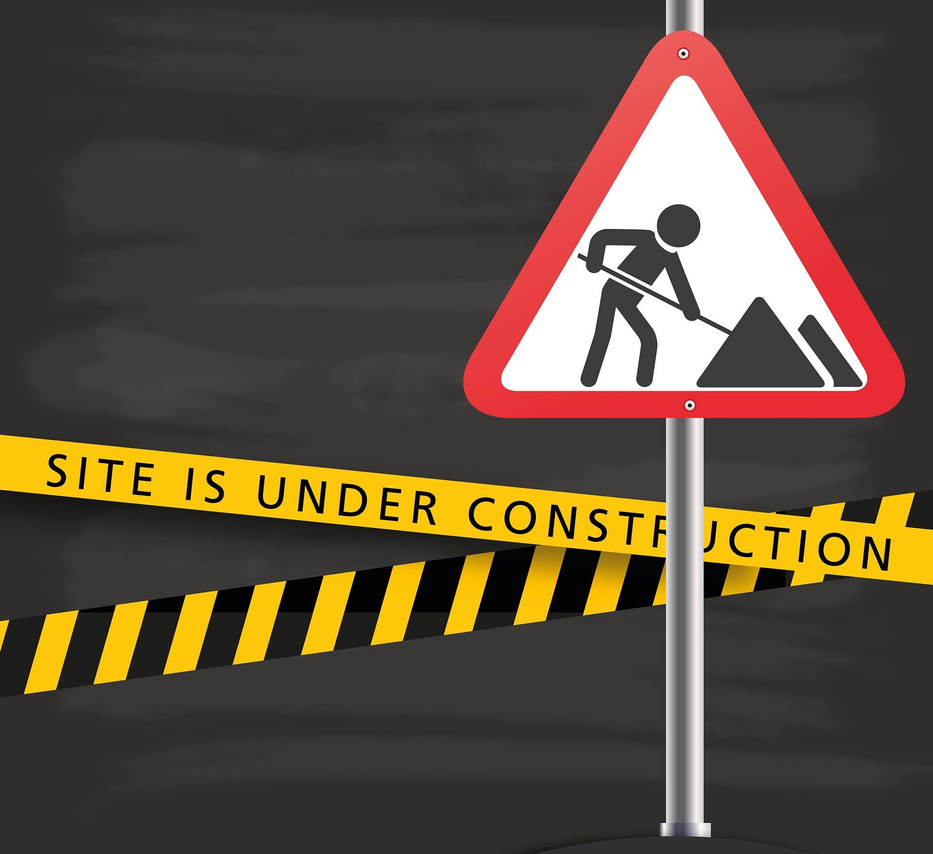 Image stating "site is under construction"