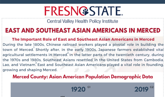 East and Southeast Asian Americans in Merced