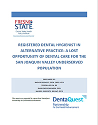 Registered Dental Hygienist in Alternative Practice