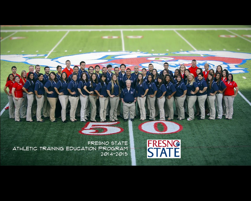 2014-2015 Athletic Training Group Photo