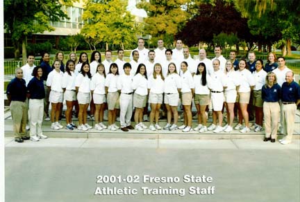 2002 Athletic Training Program Photo