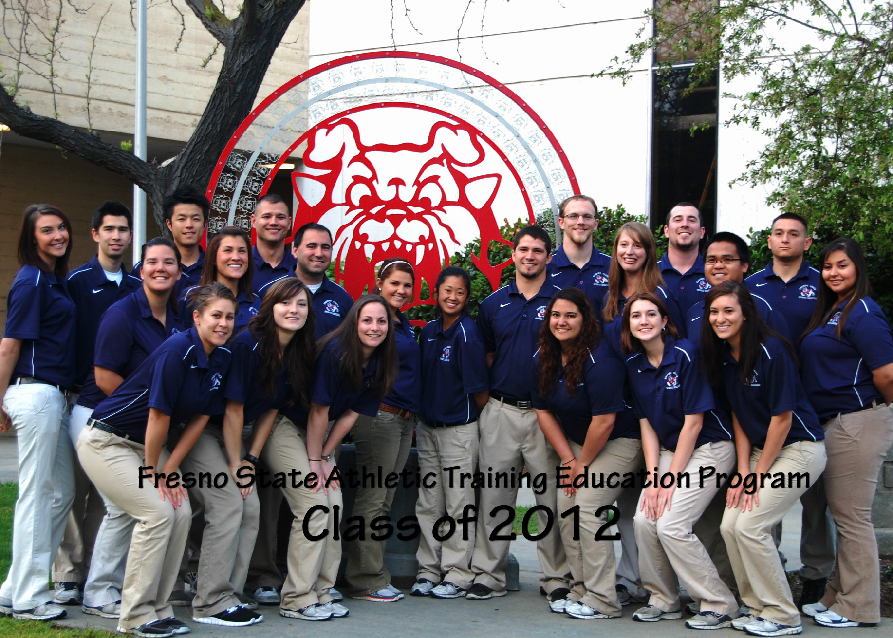 2012 Athletic Training Class Photo