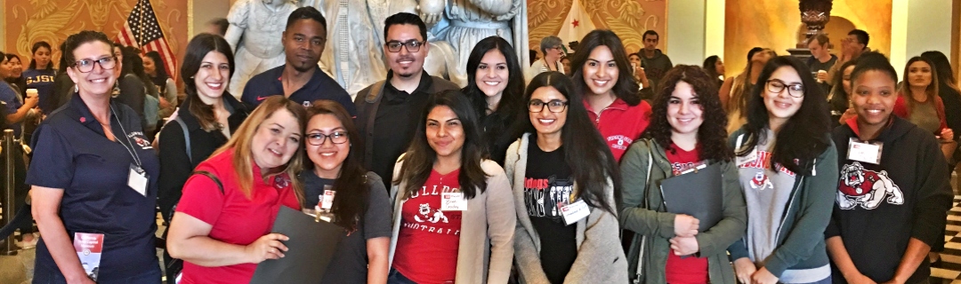 Public Health Students at state capitol
