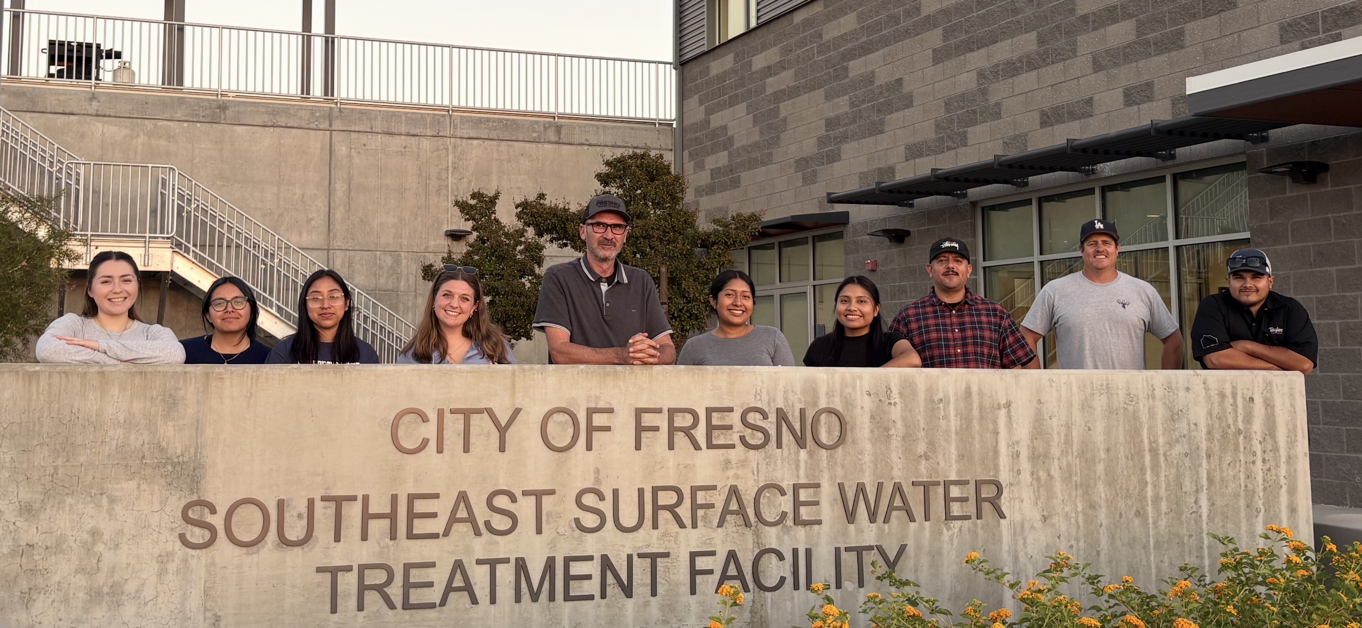 Environmental Health students conducting resesarch at park