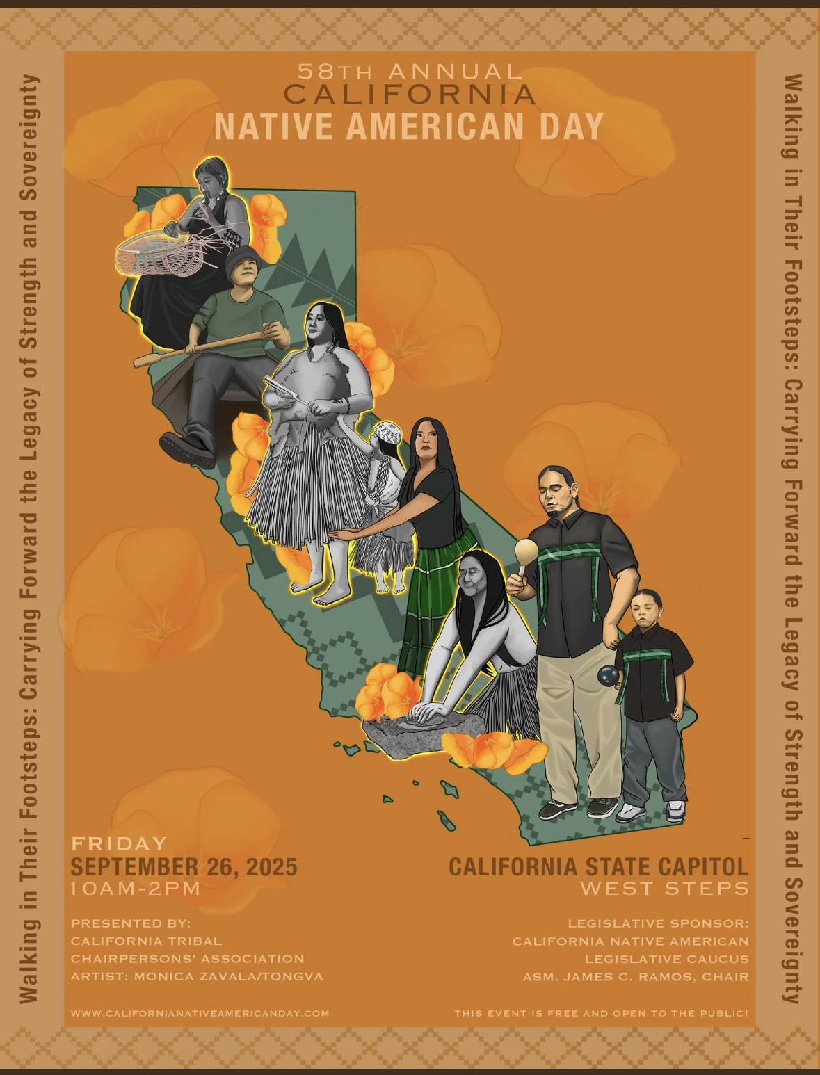 California Native Day Poster