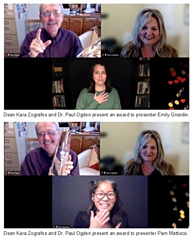 Collage of presenters