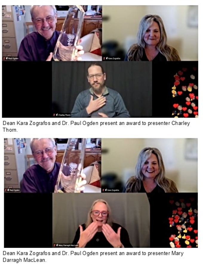 Collage of presenters